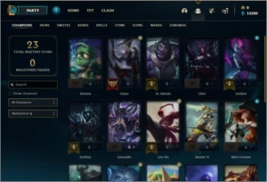 CONTA DIAMANTE 2 LOL BARATA - League of Legends