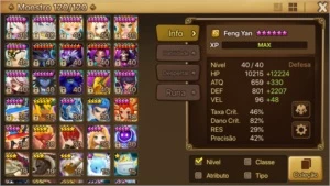 Conta SW. Bj5, gb12, nb12, db12. - Summoners War