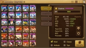 Conta SW. Bj5, gb12, nb12, db12. - Summoners War