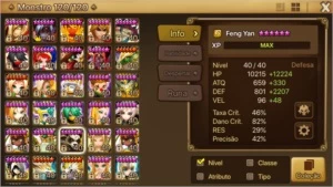 Conta SW. Bj5, gb12, nb12, db12. - Summoners War