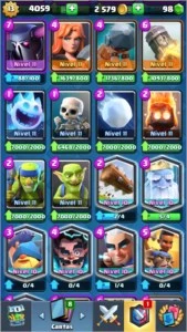 Conta clash royale lvl 13 maximo varias estrelares