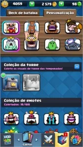 Conta clash royale lvl 13 maximo varias estrelares