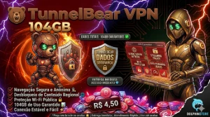 🐻 Tunnelbear Vpn 104Gb 🔥 | Navegação Segura + Alta Privaci - Números, Proxy e VPN Números Virtuais