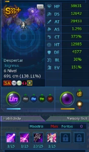 Conta Dmo La Omega - Digimon Masters Online