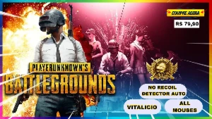 PUBG - No Recoil Detector - [Vitalício]