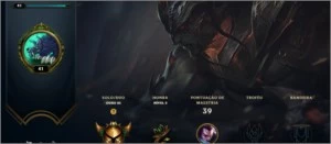 conta gold 3 com duas lendarias d yasuo + 14 mil de essencia - League of Legends LOL