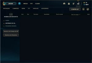 Conta unranked com 28 Champs e 8 Skins - League of Legends LOL
