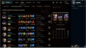 conta lol diamante 1 ler a descrição - League of Legends