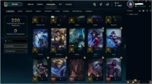 conta lol diamante 1 ler a descrição - League of Legends