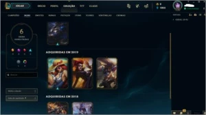 conta lol diamante 1 ler a descrição - League of Legends