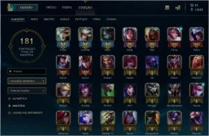 Conta master 40 Skins - League of Legends LOL