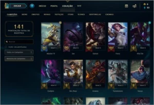 Conta League of Legends LOL