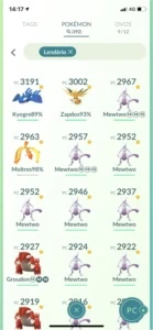 CONTA LEVEL 40 POKÉMON GO