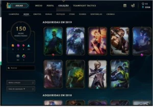 CONTA LOL NV. 120 - League of Legends