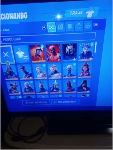 Conta top S2 com 170 Skins e stw luxo,130. - Fortnite