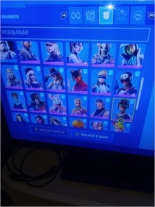 Conta top S2 com 170 Skins e stw luxo,130. - Fortnite