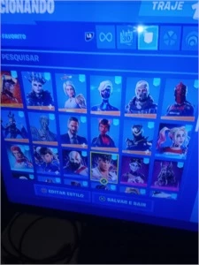 Conta top S2 com 170 Skins e stw luxo,130. - Fortnite