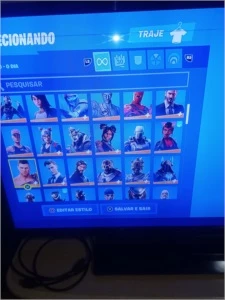 Conta top S2 com 170 Skins e stw luxo,130. - Fortnite