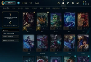 Conta Platina 4 | 66% Win - Lol (League Of Legends) Elomoon