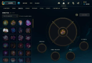 Conta Platina 4 | 66% Win - Lol (League Of Legends) Elomoon