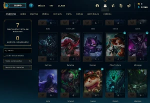 Conta Platina 4 | 66% Win - Lol (League Of Legends) Elomoon