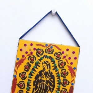 Quadro Mexicano N. S. de Guadalupe m - Artesanato e Personalizados
