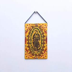 Quadro Mexicano N. S. de Guadalupe m - Artesanato e Personalizados