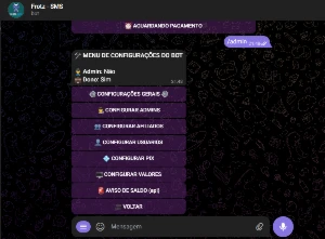 Bot Telegram Sms Numero Virtual - Script Python - Outros