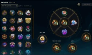 Conta com rammus rei , ex diamante , dropou inatividade. - League of Legends LOL