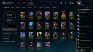 CONTA LEAGUE OF LEGENDS PLATINA 2 LOL