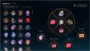 CONTA LOL PLAT 4 SEASON PASSADA 60% DE WINRATE 164 SKINS - League of Legends