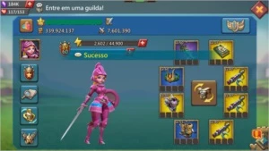 Conta 346M +t4 +231k Gemas "Trap" - Lords Mobile