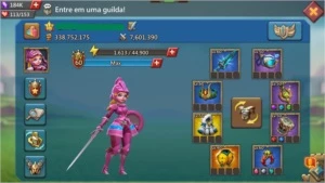 Conta 346M +t4 +231k Gemas "Trap" - Lords Mobile