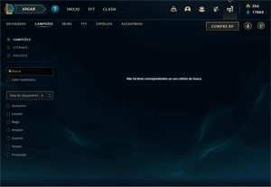 Conta league of legends/valorant LOL