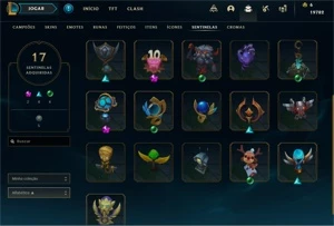 Conta league of legends/valorant LOL
