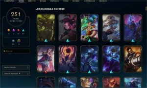Conta league of legends/valorant LOL