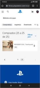 Conta Play 4 com 20 jogos - Playstation