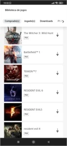 Conta Play 4 com 20 jogos - Playstation