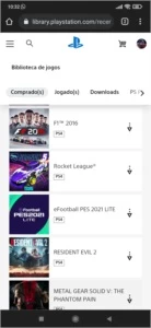 Conta Play 4 com 20 jogos - Playstation