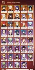 Genshin Account Lategame F2P AR 57 (17) 5* - Genshin Impact