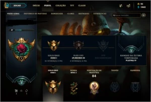 Conta Gold 1  37 champ 14 skins - League of Legends LOL