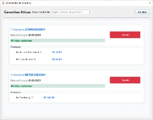 Gerador de recibo simples com garantia de produto - Outros
