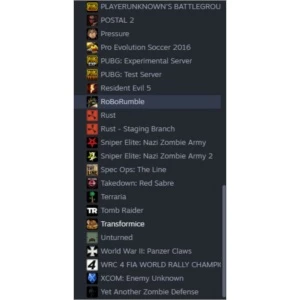 Conta Steam 7 anos jogos atuais