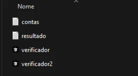 Código Checker contas NFA/FA + CONTAS