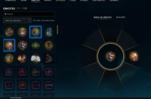 Conta paltina 2 upp a mão - League of Legends LOL