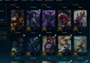 Conta paltina 2 upp a mão - League of Legends LOL