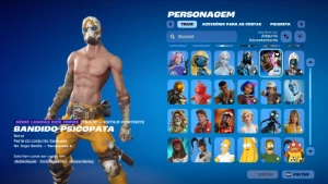 >>Conta Fortinite | 75 skins | Psycho Bandit | ENTREGA AUTOM - Fortnite