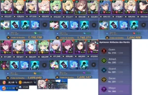 VConta Grand Chase Mobile Level 173 + 30K Gemas e Energia - Outros