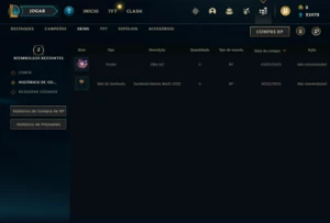 Conta Lol Platina 4 - League of Legends