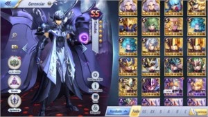 Tânatos + Caim + Poseidon A87 NVL 30 - Saint Seiya Awakening SSA